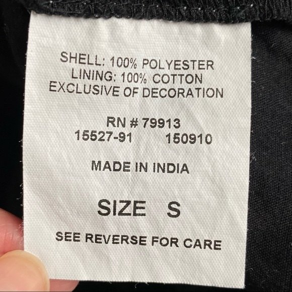 Floral Strappy Maxi Dress Womens size Small V-neck Tie back Beaded Sequins - Picture 8 of 14